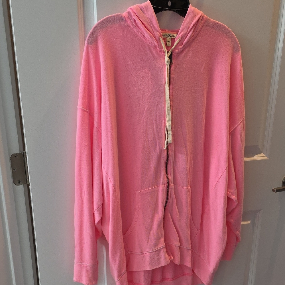Express Pink Hoodie Jacket